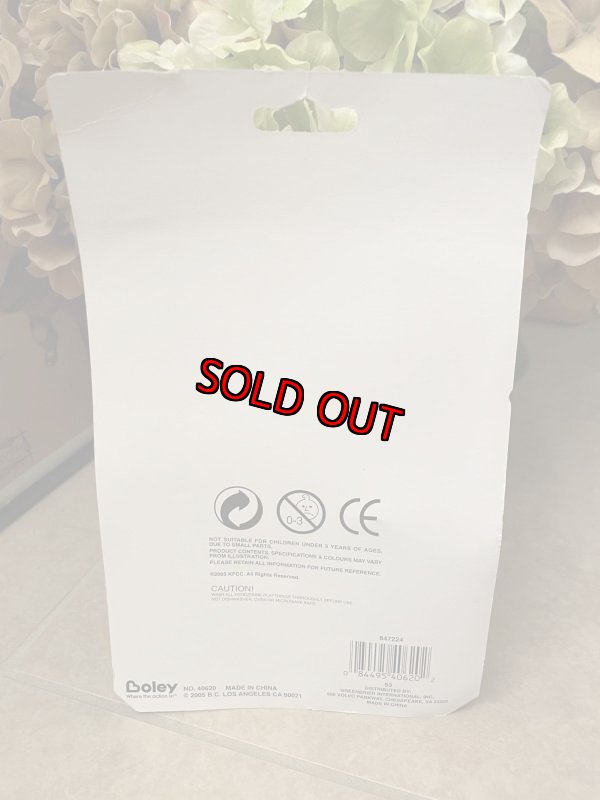 画像3: Kentucky fried chicken  Basket Boley Play Food 2005 / ケンタッキーフライドチキン レッドバスケット 2005年 (3)