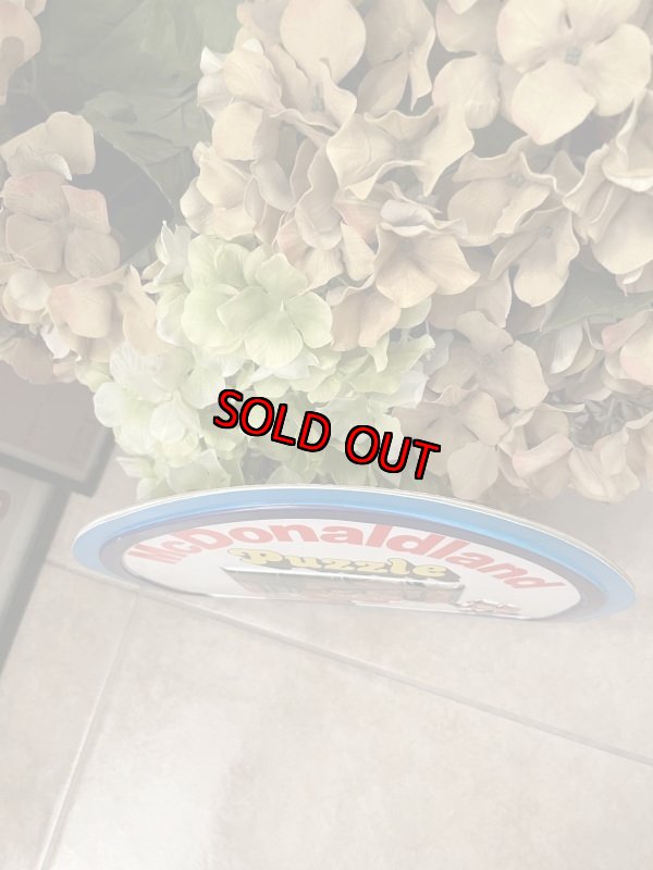 画像9: McDonald’s McDonaldland  puzzle sign (A) / マクドナルドのマクドナルドランド　パズル　サイン、看板 (9)