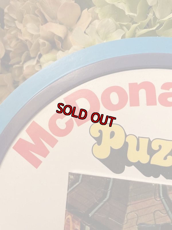 画像2: McDonald’s McDonaldland  puzzle sign (B) / マクドナルドのマクドナルドランド　パズル　サイン、看板 (2)