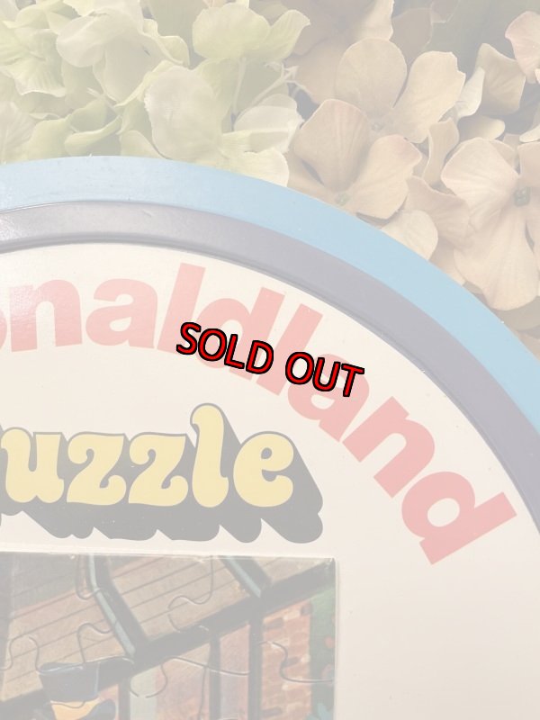 画像3: McDonald’s McDonaldland  puzzle sign (B) / マクドナルドのマクドナルドランド　パズル　サイン、看板 (3)