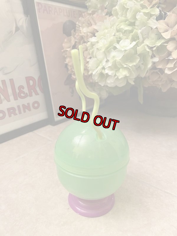 画像4: Denny’s restaurant plastic D Fusion drink cup Green / デニーズ　プラスチック製　ディフュージョン　グリーン　ドリンクカップ (4)