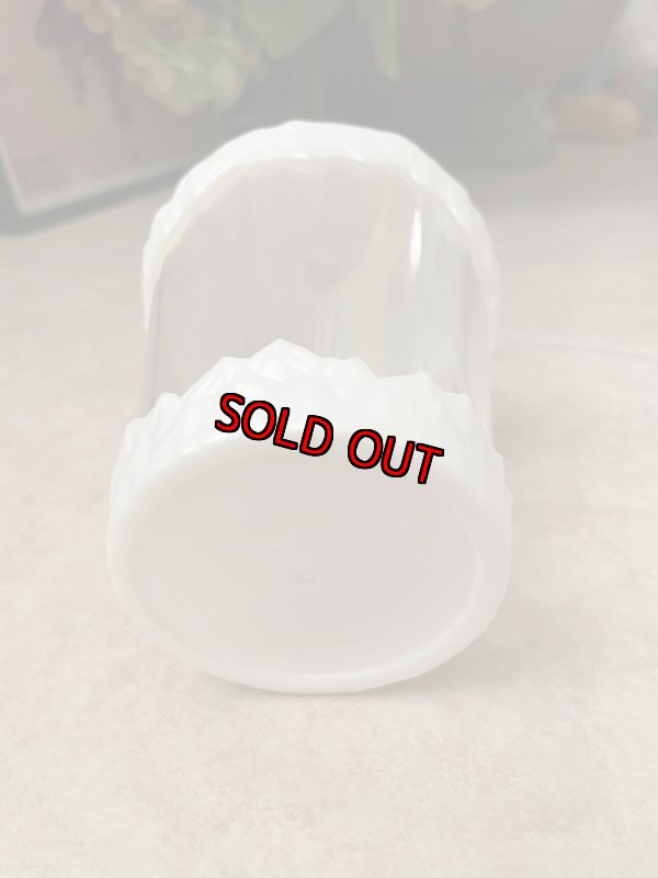 画像6: Denny’s restaurant plastic Rudolf Rain Deer white drink cup / デニーズ　プラスチック製　ルドルフ　トナカイ　ホワイトのドリンクカップ (6)