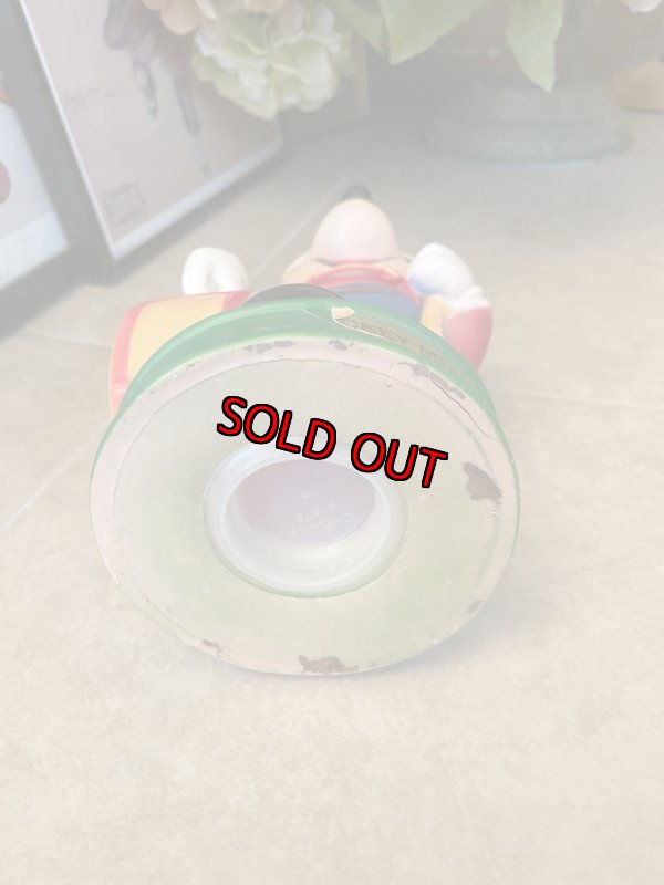 画像8: Disney Mickey Mouse  Drum Vinyl doll coin bank / ディズニーのミッキーマウス　ドラム　プラスチック製　貯金箱 (8)