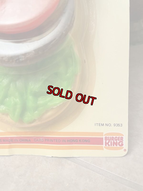 画像4: Burger King Hamburger play food set 1987 / バーガーキングのハンバーガー、プレイフードセット (4)