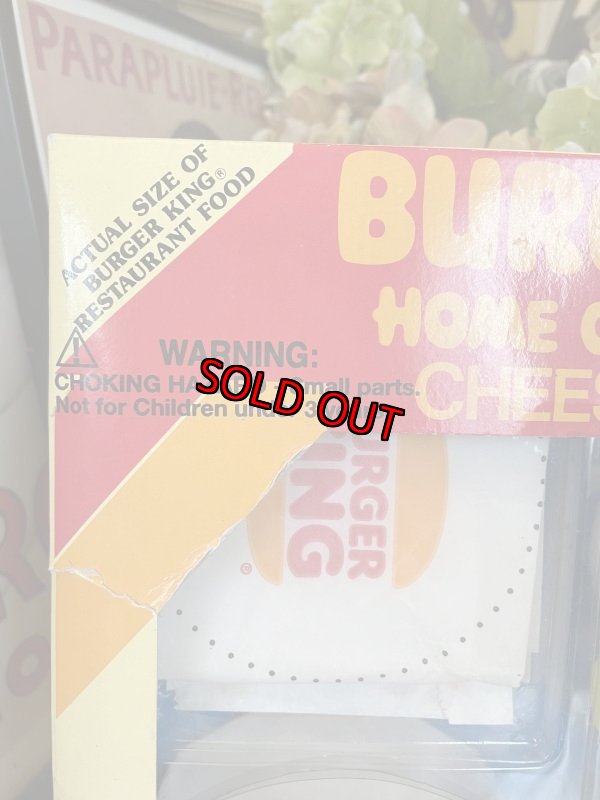 画像2: Burger King play food set Cheeseburger with box 1987 (B) / バーガーキングの箱入りプレイフード セット チーズバーガー (2)