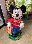 画像1: Disney Mickey Mouse  Drum Vinyl doll coin bank / ディズニーのミッキーマウス　ドラム　プラスチック製　貯金箱 (1)
