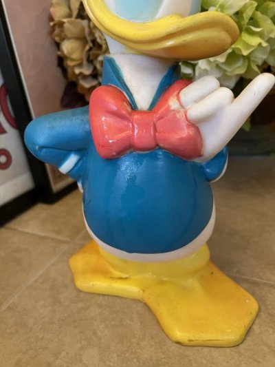 画像2: Disney Donald Duck Illco Plastic Coin Bank Doll 70‘s / ディズニーのドナルドダック　プラスチック製、貯金箱　