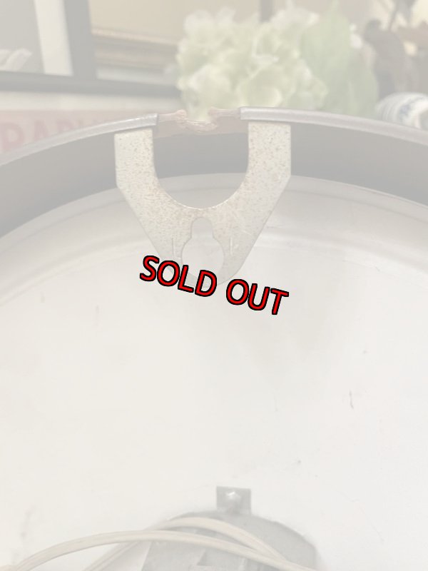 画像6: Wendy’s fast food wall clock / ウェンディーズ 壁かけメタル 時計 (6)