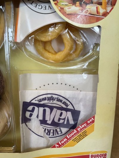 画像2: Burger King play food Cheese Burger set with box 1987 (C) / バーガーキングの箱入りプレイフードセット