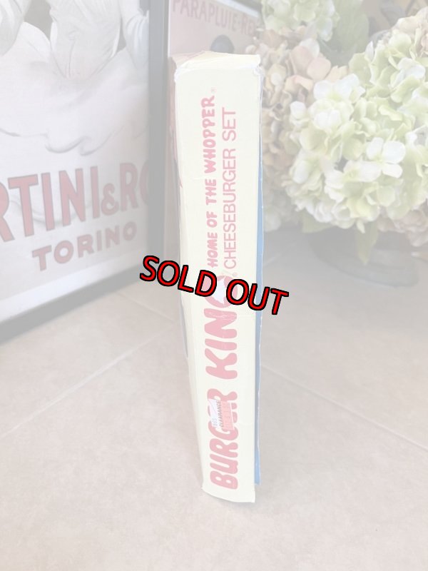 画像10: Burger King play food set Cheeseburger with box 1987 (B) / バーガーキングの箱入りプレイフード セット チーズバーガー (10)