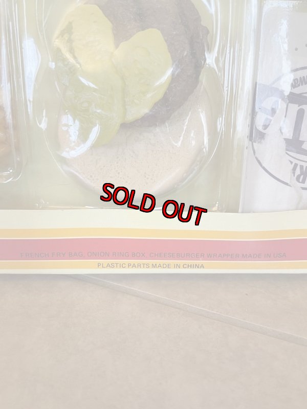 画像6: Burger King play food Cheese Burger set with box 1987 (C) / バーガーキングの箱入りプレイフードセット (6)