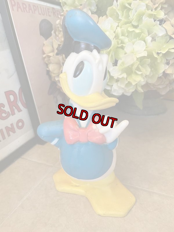 画像1: Disney Donald Duck Illco Plastic Coin Bank Doll 70‘s / ディズニーのドナルドダック　プラスチック製、貯金箱　 (1)
