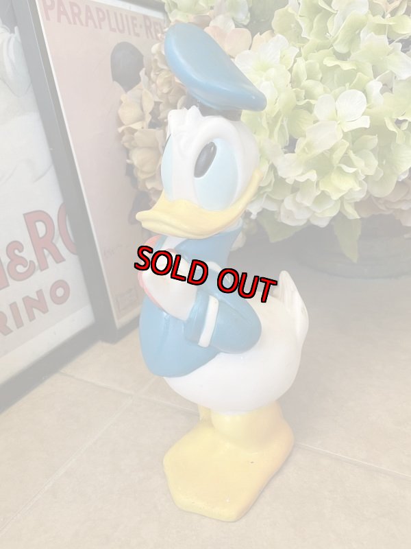 画像2: Disney Donald Duck Illco Plastic Coin Bank Doll 70‘s / ディズニーのドナルドダック　プラスチック製、貯金箱　 (2)