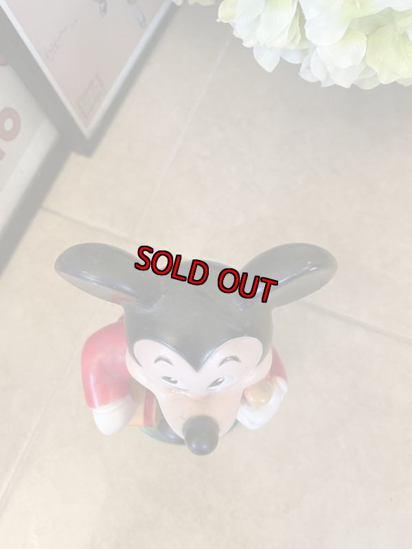 画像5: Disney Mickey Mouse  Drum Vinyl doll coin bank / ディズニーのミッキーマウス　ドラム　プラスチック製　貯金箱 (5)