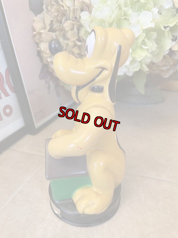 画像2: Disney Pluto Plastic Coin Bank Doll 70‘s / ディズニーのプルート　プラスチック製、貯金箱　 (2)