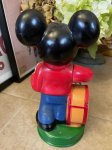 画像3: Disney Mickey Mouse  Drum Vinyl doll coin bank / ディズニーのミッキーマウス　ドラム　プラスチック製　貯金箱 (3)
