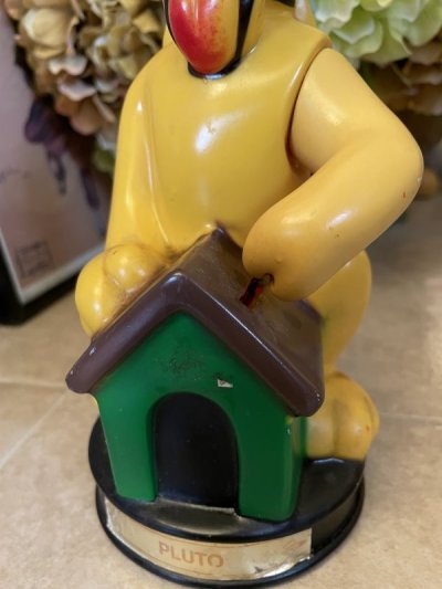 画像2: Disney Pluto Plastic Coin Bank Doll 70‘s / ディズニーのプルート　プラスチック製、貯金箱　