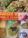 画像4: Burger King play food Cheese Burger set with box 1987 (C) / バーガーキングの箱入りプレイフードセット (4)