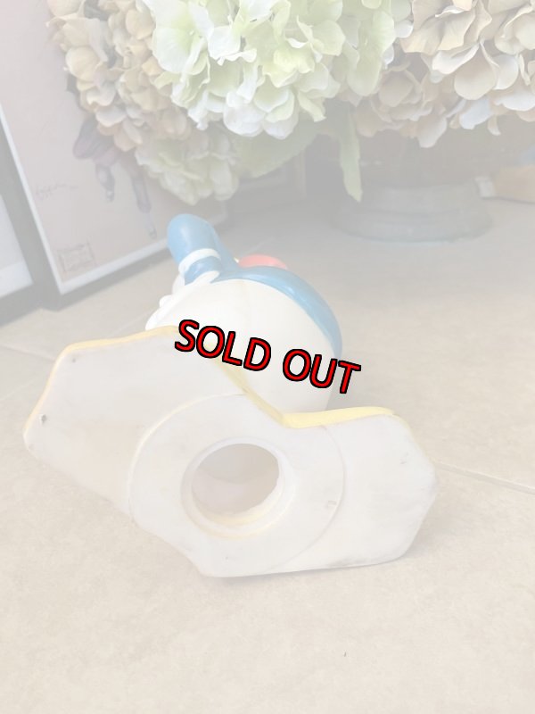 画像6: Disney Donald Duck Illco Plastic Coin Bank Doll 70‘s / ディズニーのドナルドダック　プラスチック製、貯金箱　 (6)