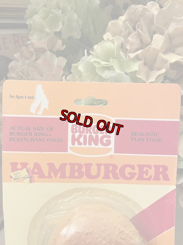 画像2: Burger King Hamburger play food set 1987 / バーガーキングのハンバーガー、プレイフードセット (2)