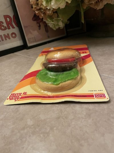 画像3: Burger King Hamburger play food set 1987 / バーガーキングのハンバーガー、プレイフードセット