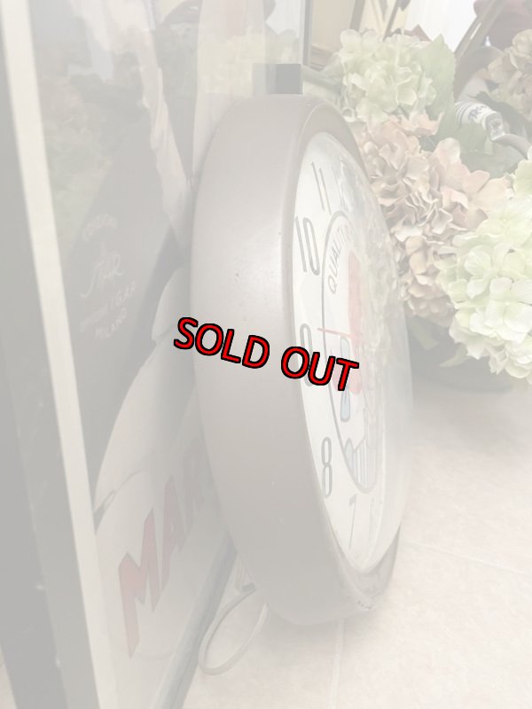 画像7: Wendy’s fast food wall clock / ウェンディーズ 壁かけメタル 時計 (7)