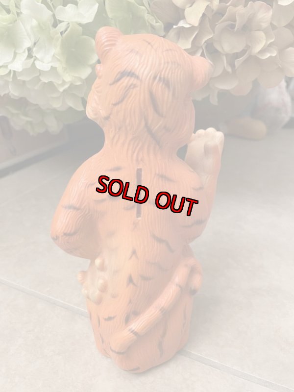 画像3: Esso oil Advertising Tiger plastic Coin Bank  / エッソタイガー　プラスチック製貯金箱　コインバンク　60年代 (3)