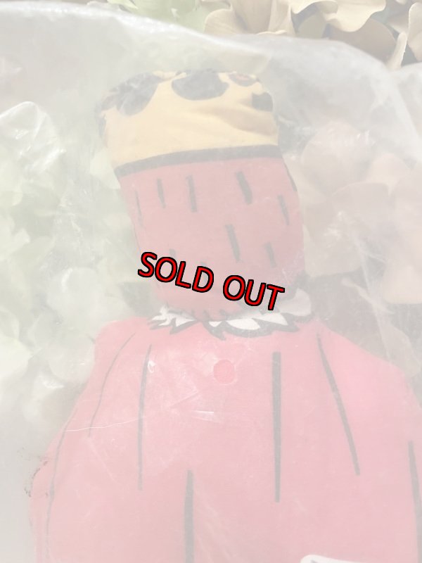 画像4: Burger King Pillow Doll with bag / バーガーキングの袋入りピロードール 70年代　スリム (4)