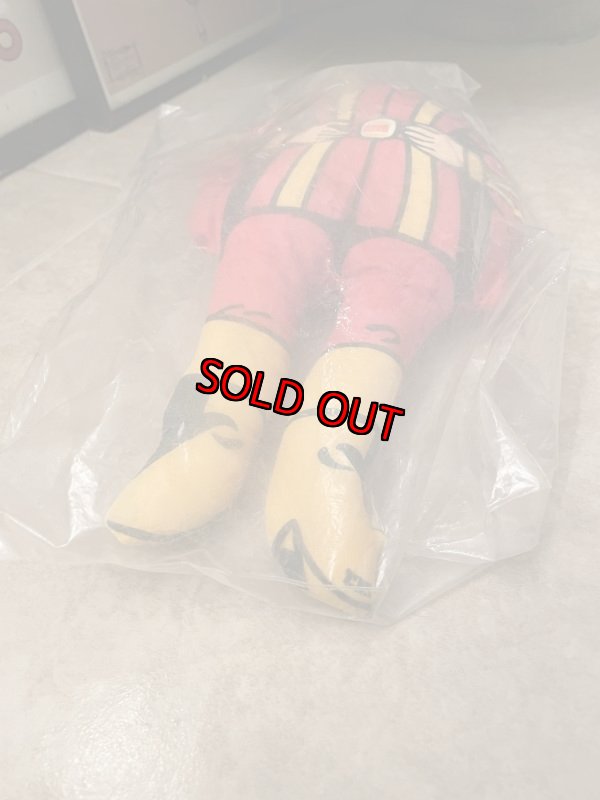 画像9: Burger King Pillow Doll with bag / バーガーキングの袋入りピロードール 70年代　スリム (9)