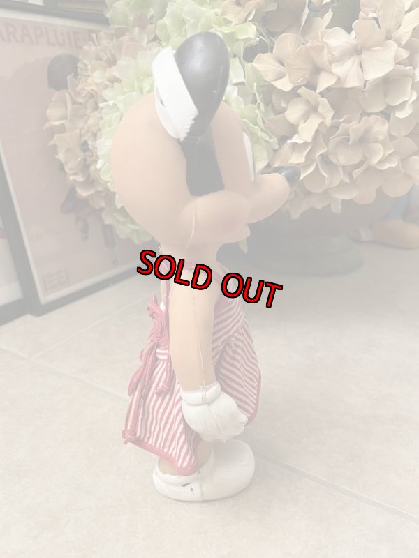 画像4: Disney  Sun Rubber Minnie Mouse Vinyl Squeak  Doll  With Dot Cloth / ディズニー　ミニーマウス　サンラバー　スクィーキードール (4)