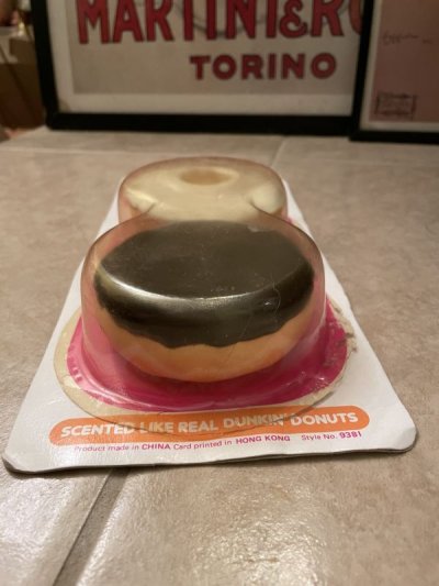 画像3: Dunkin Donuts Play Food Set 2 Donuts 1987 / ダンキンドーナツ プレイフードセット 2個ドーナツ レア!!