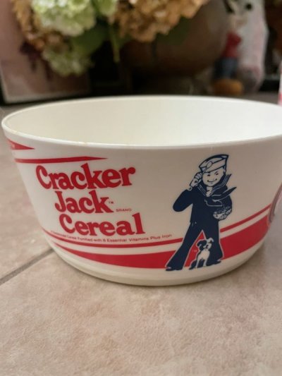 画像2: Cracker Jack plastic Mug & Bowl set   / クラッカージャック　プラスチック製　マグ、カップ＆ボウル