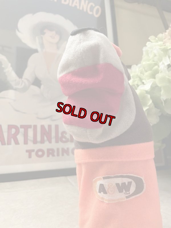 画像6: A&W Rootbeer Bear  Hand Puppet / エーアンドダブリュー　ベア　ハンドパペット (6)