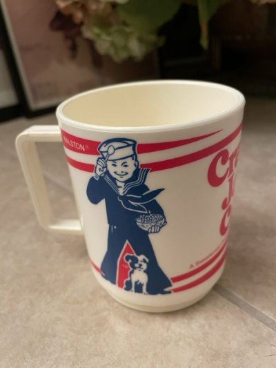 画像1: Cracker Jack plastic Mug & Bowl set   / クラッカージャック　プラスチック製　マグ、カップ＆ボウル