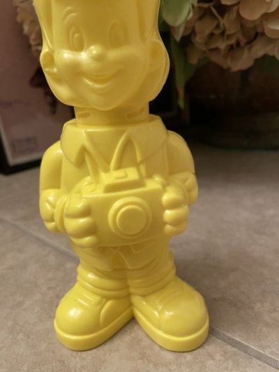 画像2: Burger King kids club coolers yellow(Snaps) plastic drink bottle 1995 / バーガーキング キッズクラブ　イエロー(スナップス) ドリンクボトル