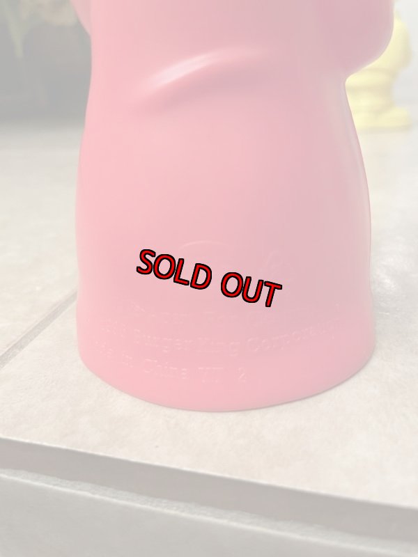 画像8: Burger King kids club coolers red(I.Q) plastic drink bottle 1995 / バーガーキング キッズクラブ　レッド(アイキュー) ドリンクボトル (8)