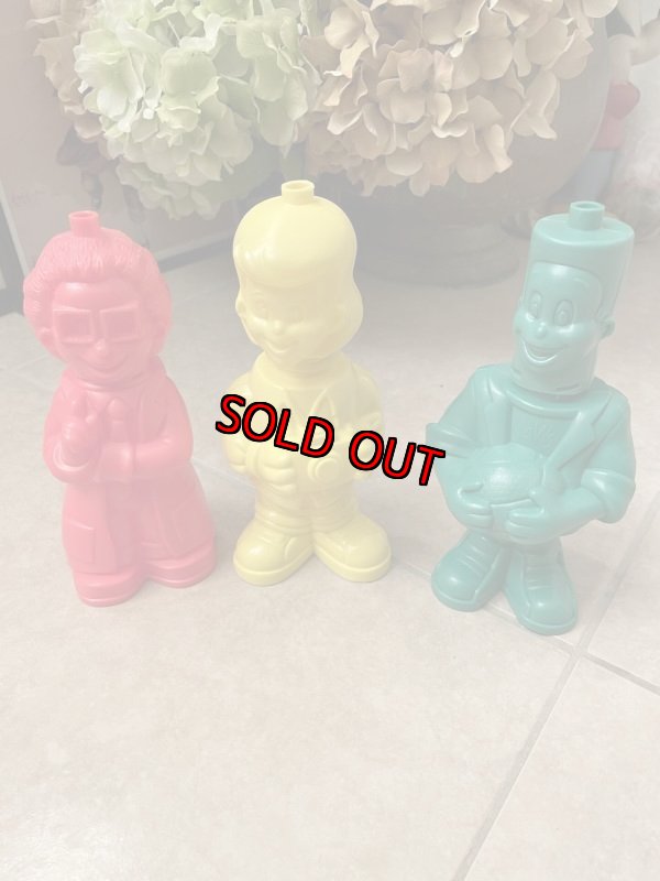 画像11: Burger King kids club coolers red(I.Q) plastic drink bottle 1995 / バーガーキング キッズクラブ　レッド(アイキュー) ドリンクボトル (11)