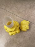 画像11: Burger King kids club coolers yellow(Snaps) plastic drink bottle 1995 / バーガーキング キッズクラブ　イエロー(スナップス) ドリンクボトル (11)