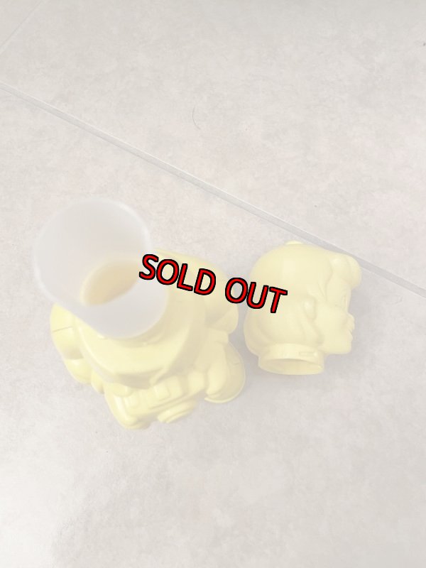 画像11: Burger King kids club coolers yellow(Snaps) plastic drink bottle 1995 / バーガーキング キッズクラブ　イエロー(スナップス) ドリンクボトル (11)