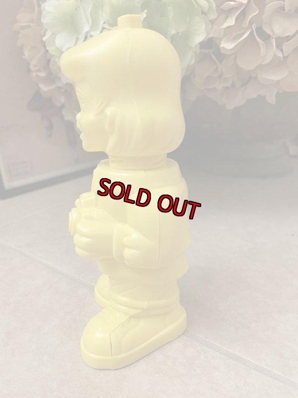 画像2: Burger King kids club coolers yellow(Snaps) plastic drink bottle 1995 / バーガーキング キッズクラブ　イエロー(スナップス) ドリンクボトル (2)