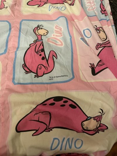 画像1: Hanna Barbera Flintstones Dino box Sheet  / フリントストーンズ、ディノのボックスシーツ