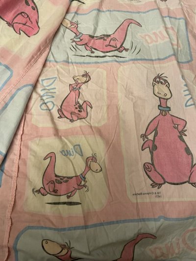 画像3: Hanna Barbera Flintstones Dino box Sheet  / フリントストーンズ、ディノのボックスシーツ