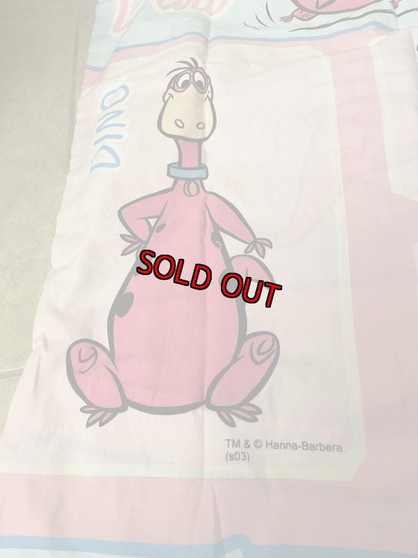 画像3: Hanna Barbera Flintstones Dino Pillow Case (A) / フリントストーンズ、ディノのピローケース、枕カバー (3)
