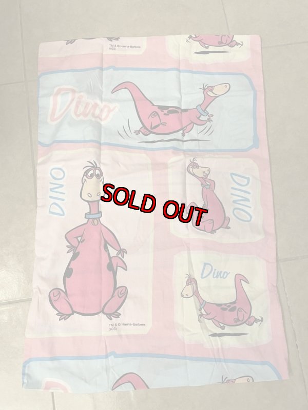 画像2: Hanna Barbera Flintstones Dino Pillow Case (A) / フリントストーンズ、ディノのピローケース、枕カバー (2)