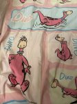 画像2: Hanna Barbera Flintstones Dino box Sheet  / フリントストーンズ、ディノのボックスシーツ (2)