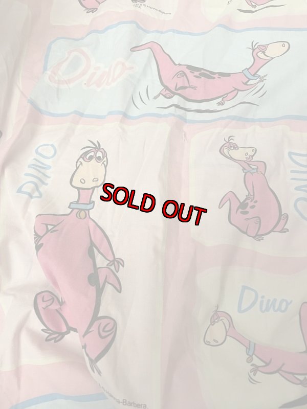 画像2: Hanna Barbera Flintstones Dino box Sheet  / フリントストーンズ、ディノのボックスシーツ (2)