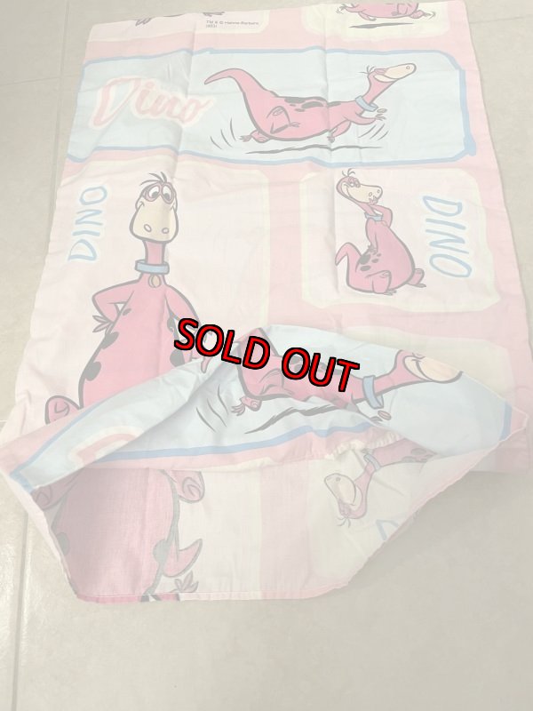画像4: Hanna Barbera Flintstones Dino Pillow Case (A) / フリントストーンズ、ディノのピローケース、枕カバー (4)