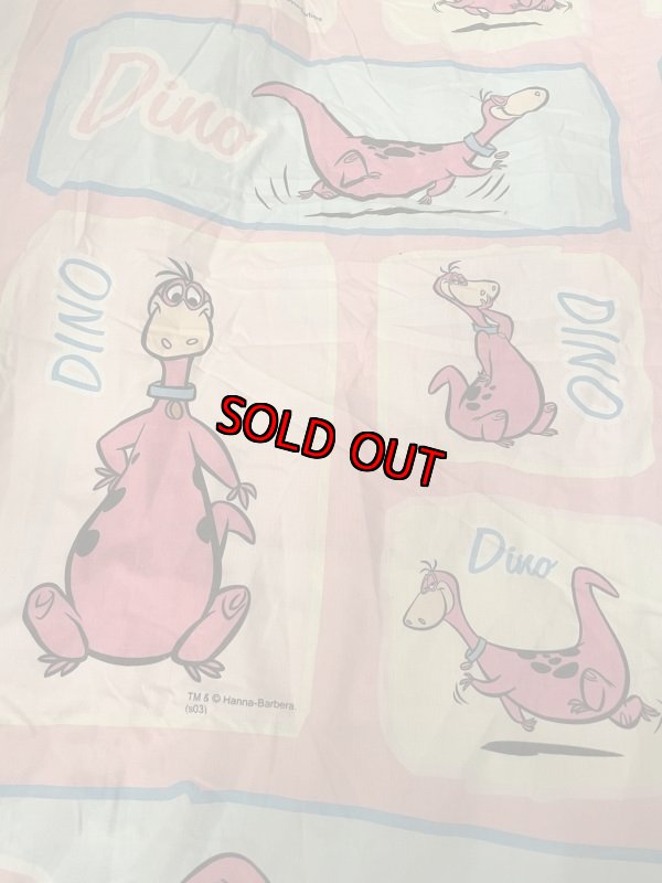 画像3: Hanna Barbera Flintstones Dino box Sheet  / フリントストーンズ、ディノのボックスシーツ (3)