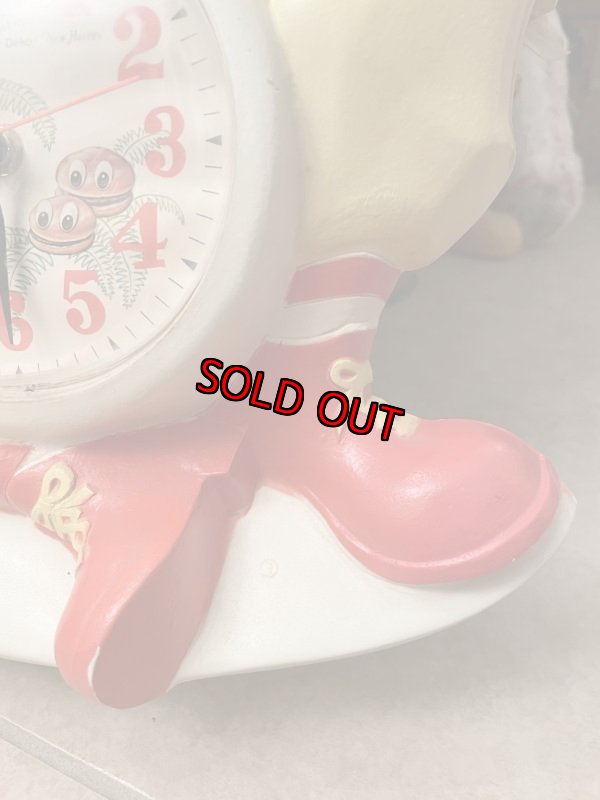 画像4: McDonalds Ronald  Plastic Wall Clock / マクドナルド、ロナルドのプラスチック製、壁時計　ウォールクロック (4)