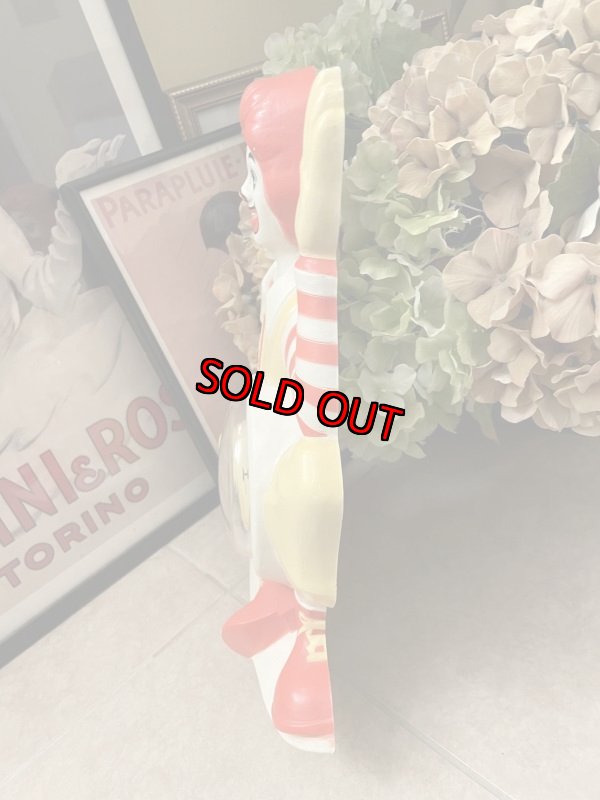 画像5: McDonalds Ronald  Plastic Wall Clock / マクドナルド、ロナルドのプラスチック製、壁時計　ウォールクロック (5)